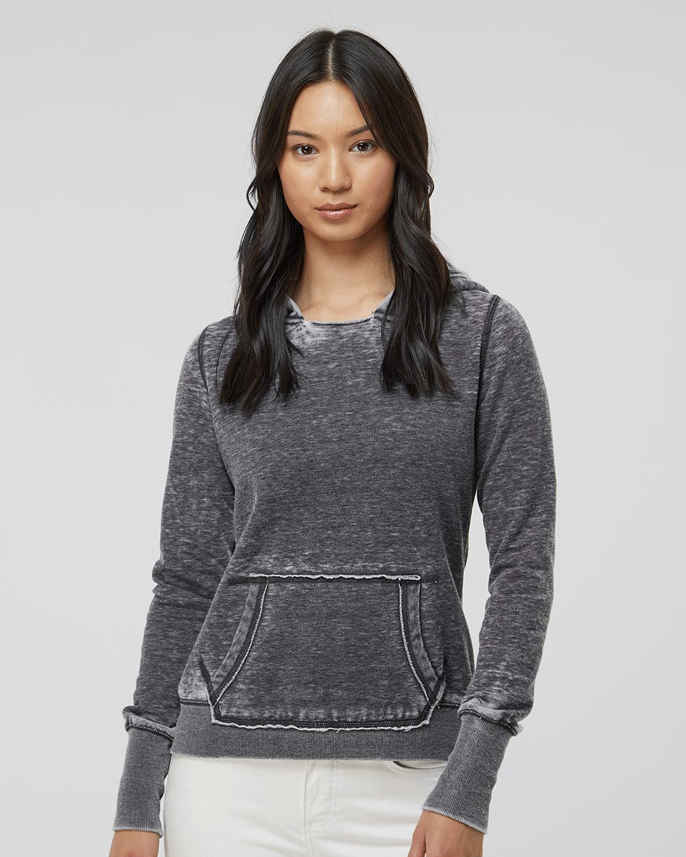 Women's Zen Fleece Hooded Sweatshirt - styleImage