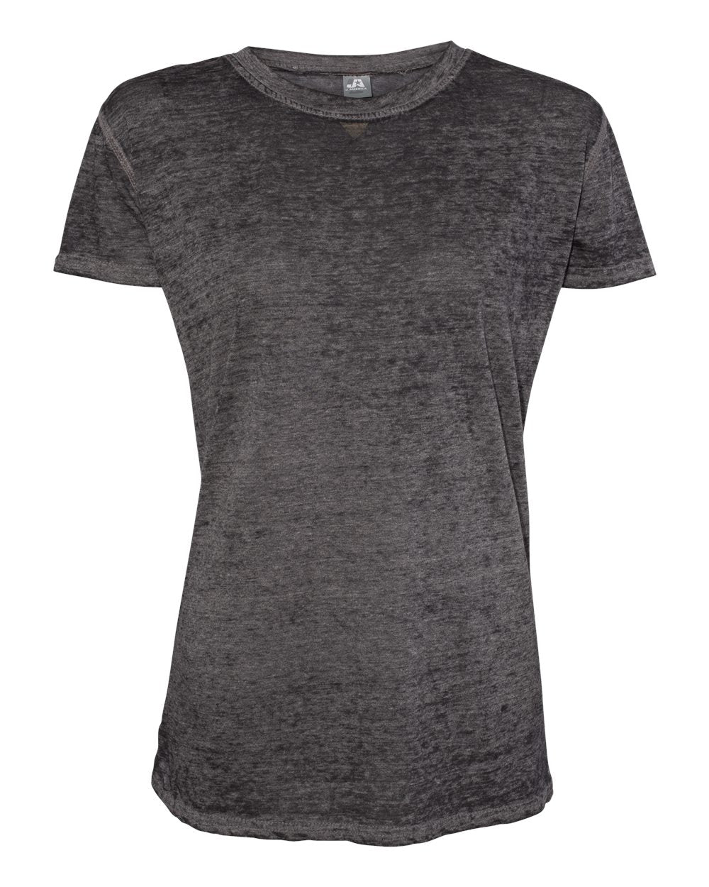 Women’s Zen Jersey T-Shirt - Front - B10828503 - Twisted Black