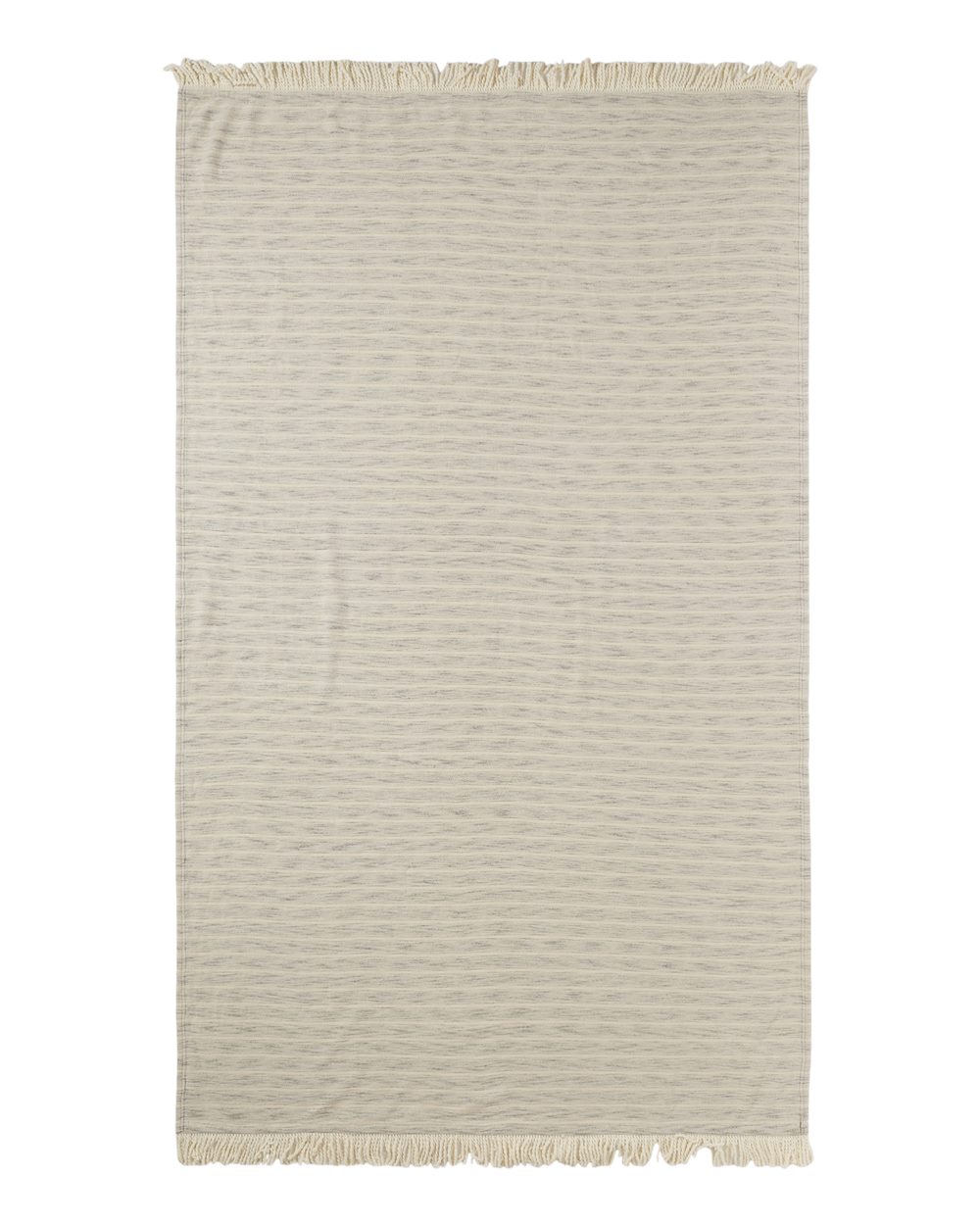 Baja Blanket - Front - B02628100 - Natural/ Charcoal