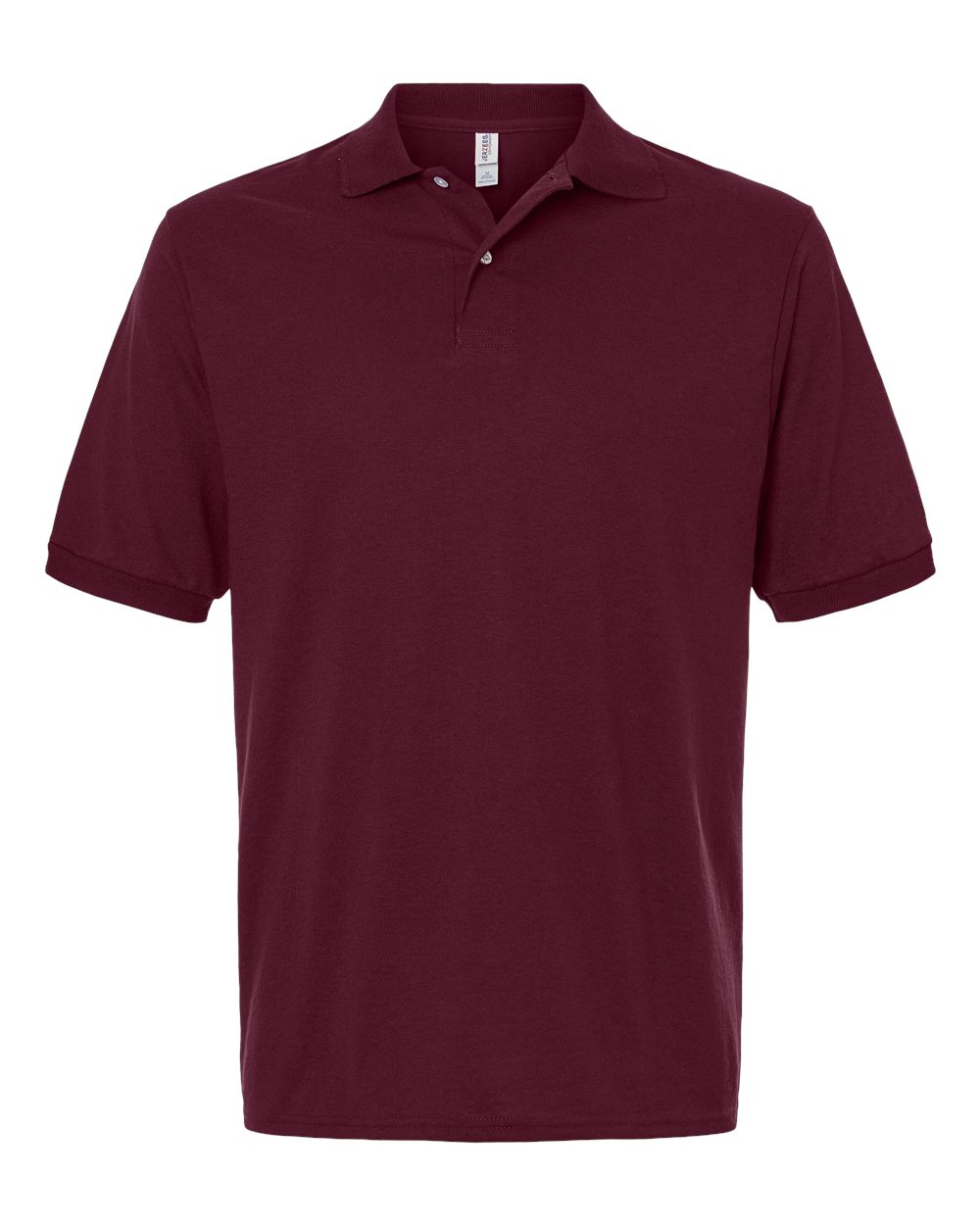 Men's Dri-Power® Polo - Front - B02235533 - Maroon