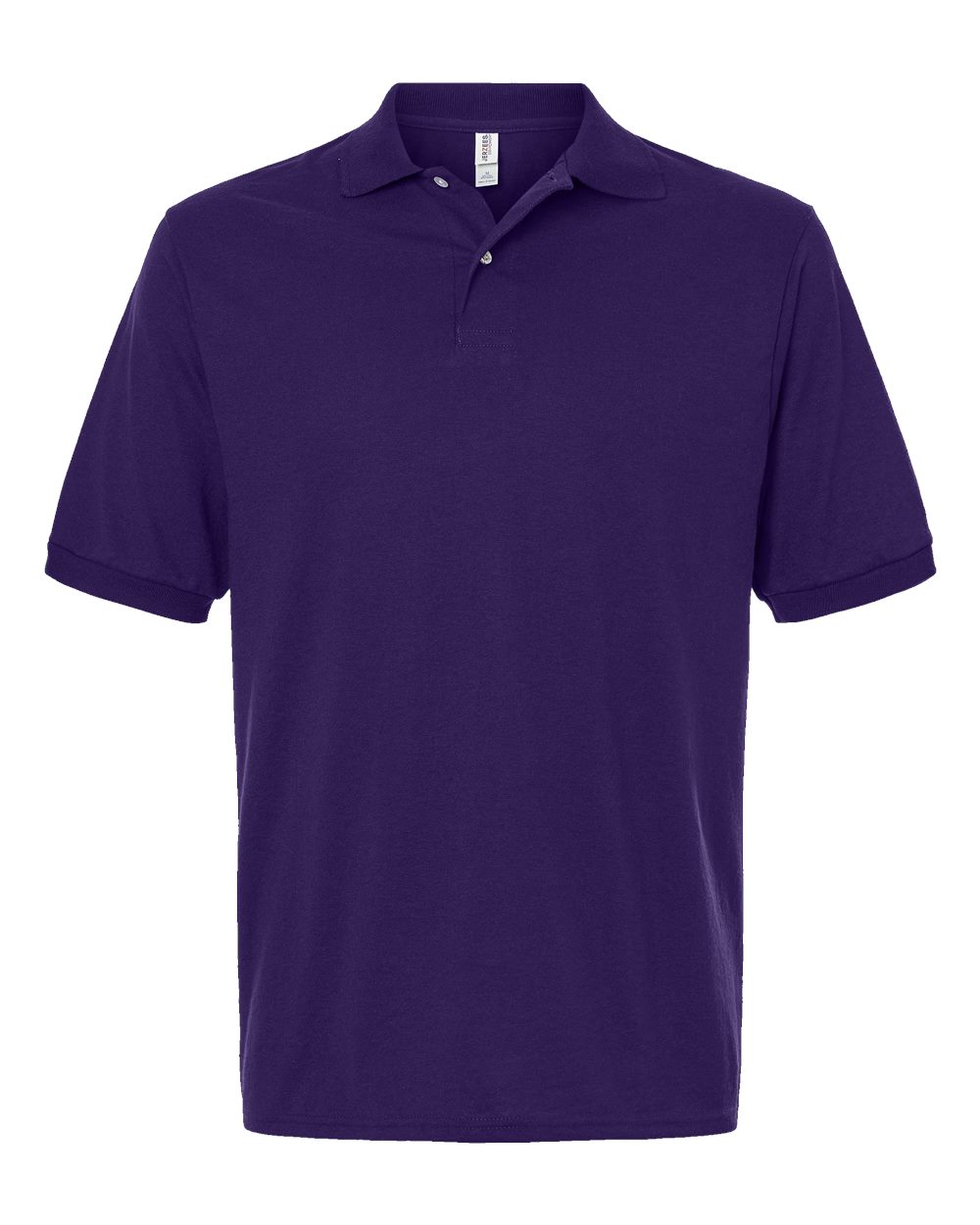 Men's Dri-Power® Polo - Front - B02235673 - Deep Purple