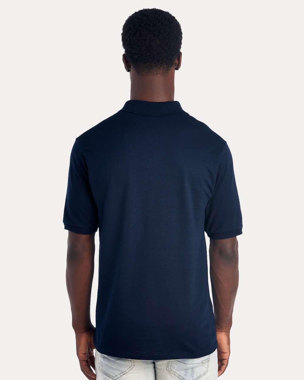 Men's Dri-Power® Polo - OnModelBack - B02235653 - J. Navy