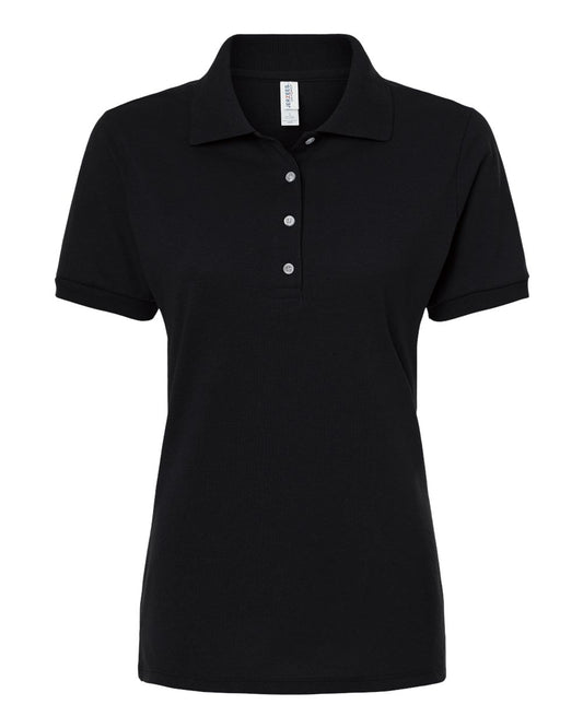 Women's Dri-Power® Polo - Front - B02435503 - Black