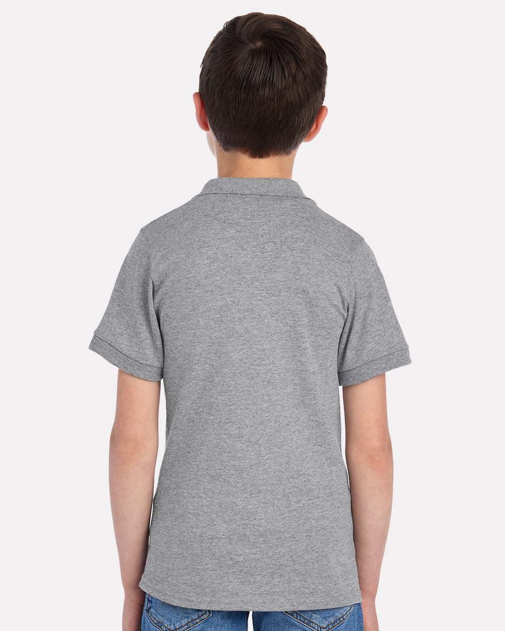 Youth Dri-Power® Polo - OnModelBack - B02535583 - Oxford