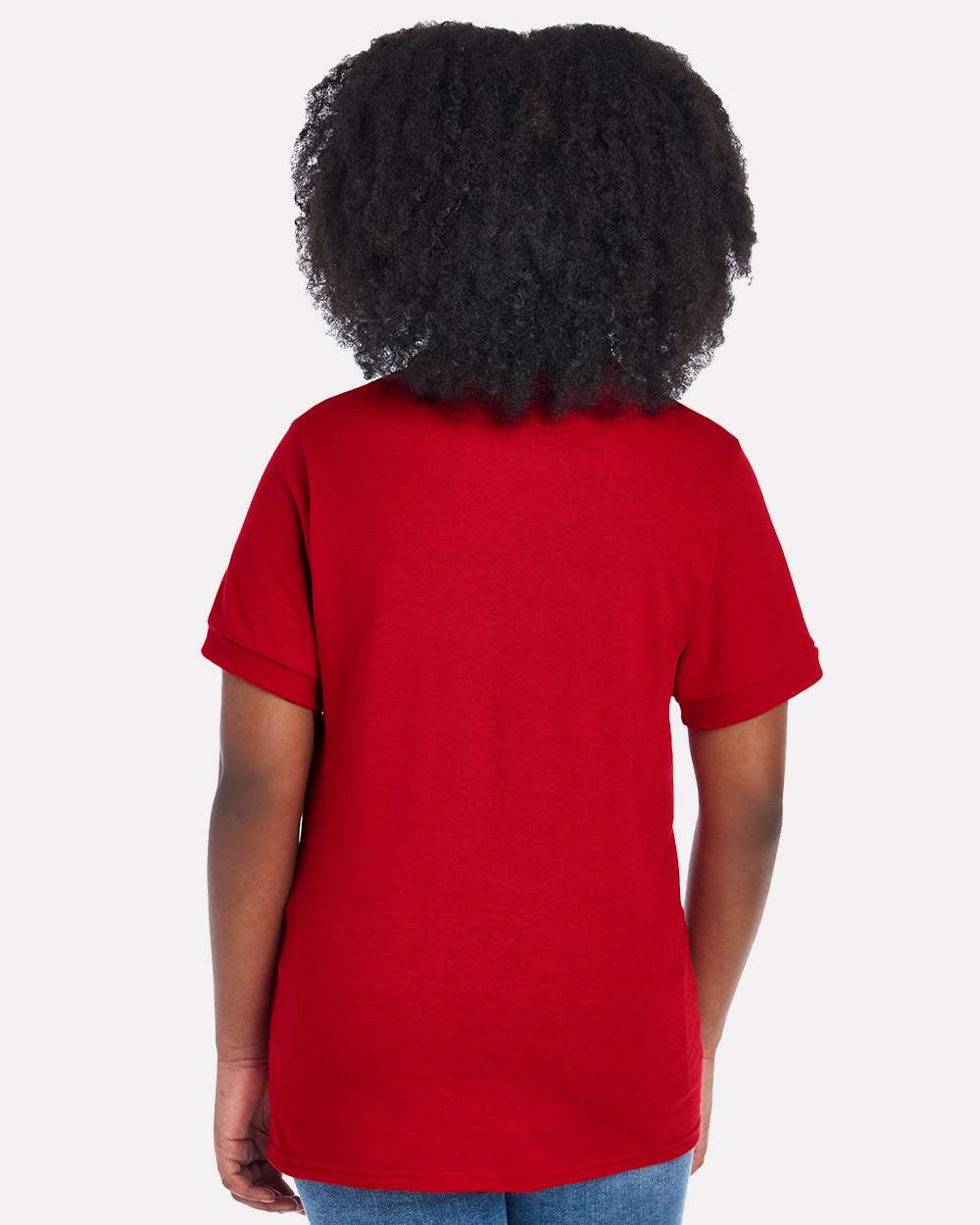 Youth Dri-Power® Polo - OnModelBack - B02535703 - True Red