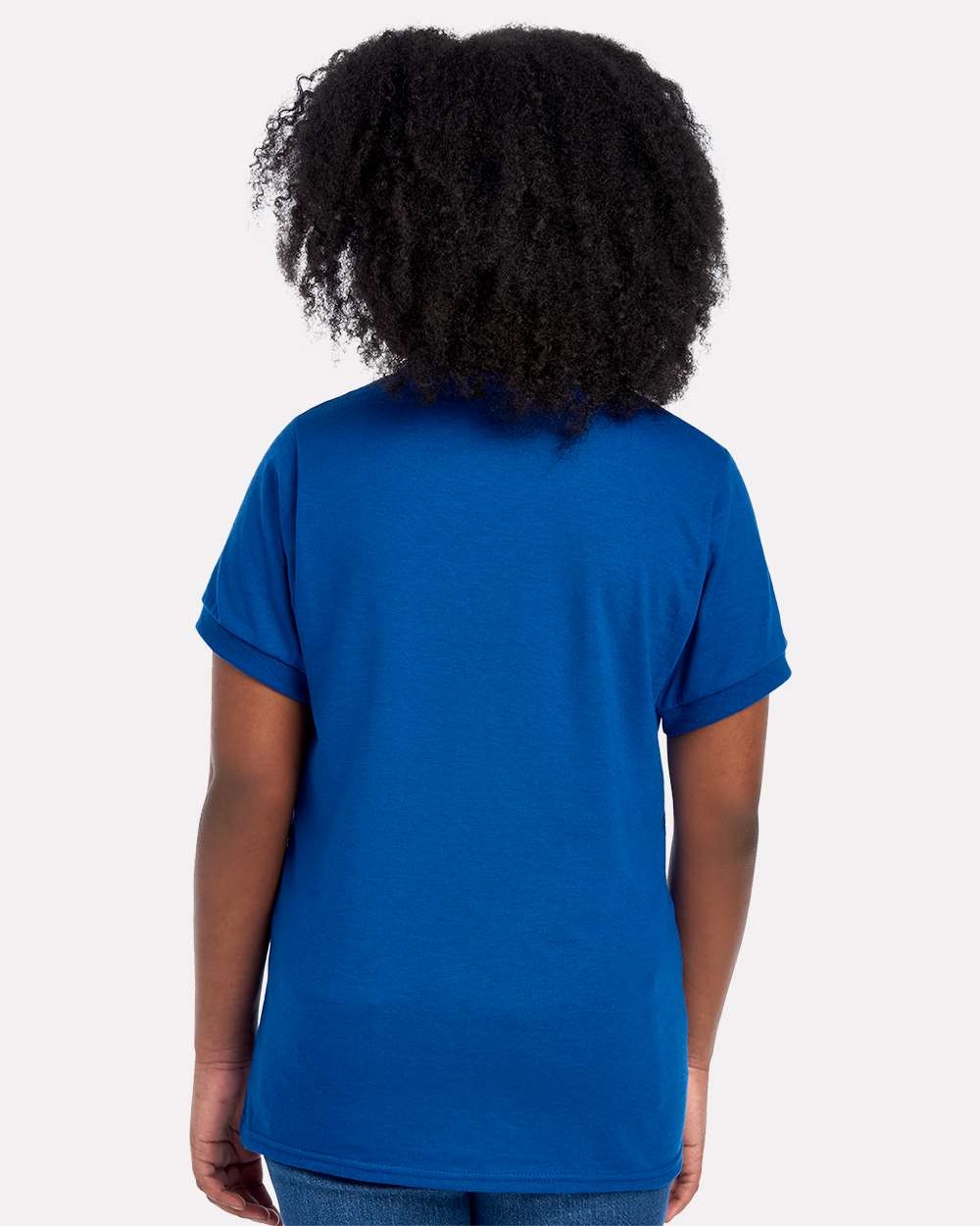 Youth Dri-Power® Polo - OnModelBack - B02535753 - Royal