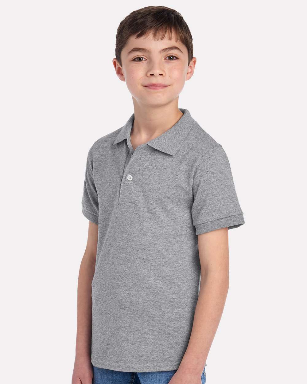 Youth Dri-Power® Polo - OnModelSide - B02535583 - Oxford