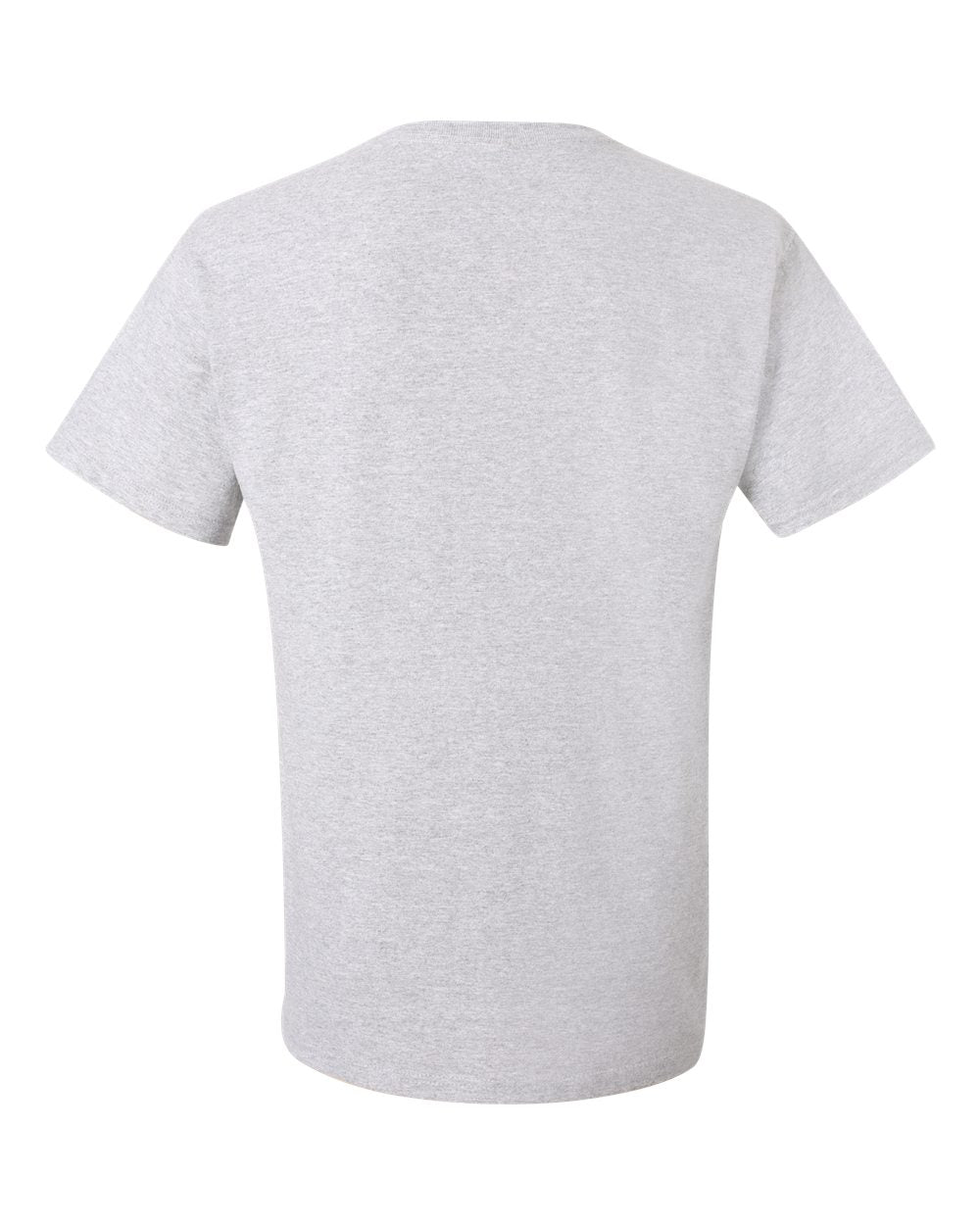 Unisex Dri-Power® 50/50 Pocket T-Shirt - Back - B07235023 - Ash