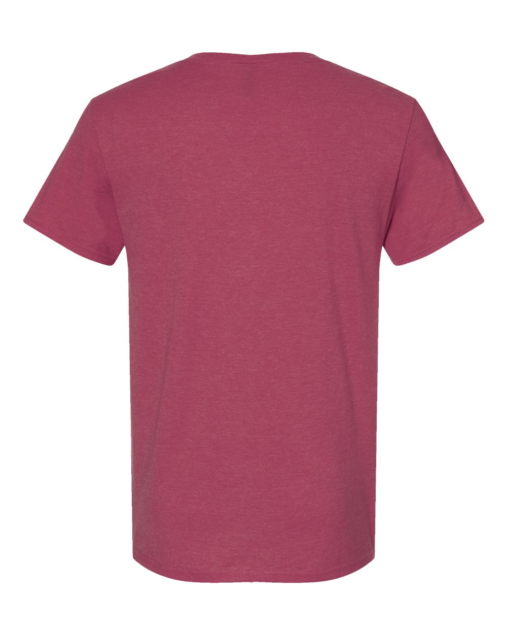 Premium Blend Ring-Spun T-Shirt - Back - B52035353 - Raspberry Heather
