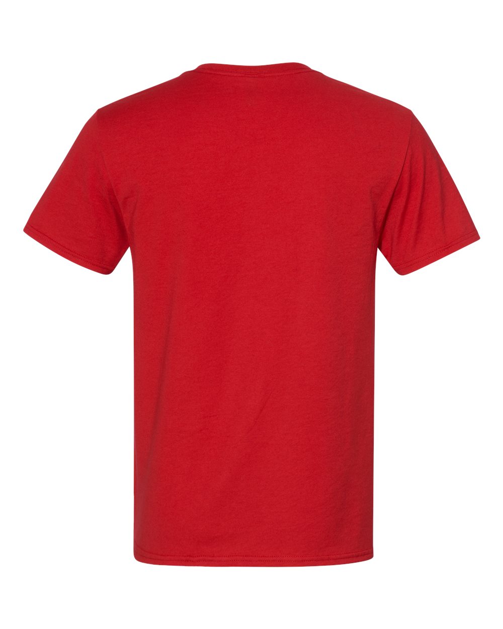Premium Blend Ring-Spun T-Shirt - Back - B52035703 - True Red