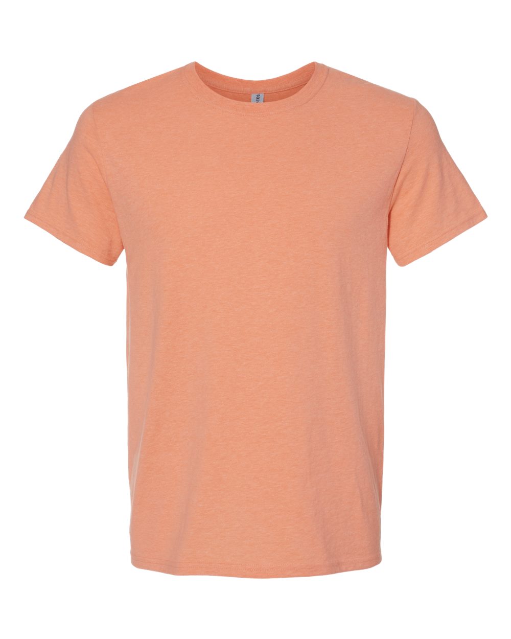 Premium Blend Ring-Spun T-Shirt - Front - B52035183 - Peach