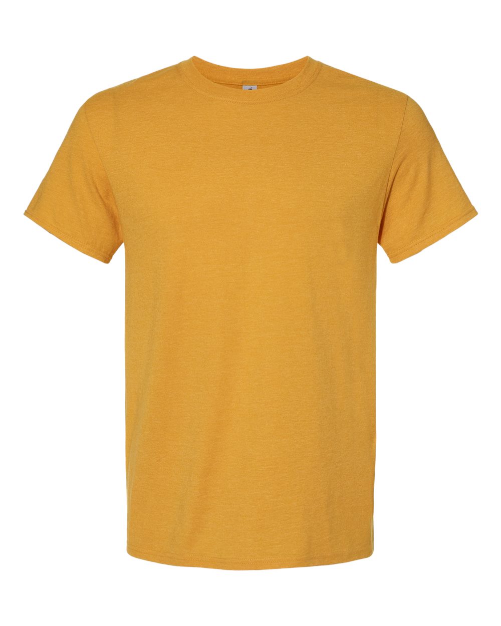 Premium Blend Ring-Spun T-Shirt - Front - B52035403 - Mustard Heather