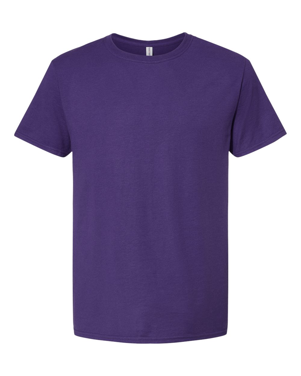Premium Blend Ring-Spun T-Shirt - Front - B52035883 - Deep Purple