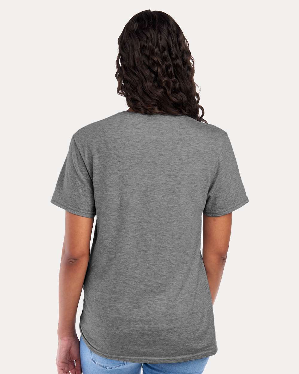 Premium Blend Ring-Spun T-Shirt - OnModelBack - B52035583 - Oxford