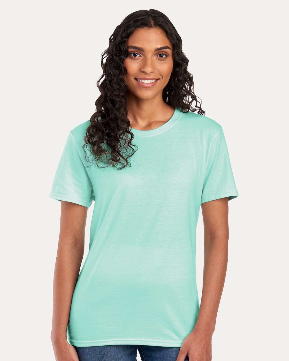 Premium Blend Ring-Spun T-Shirt - OnModelFront - B52035283 - Mint To Be