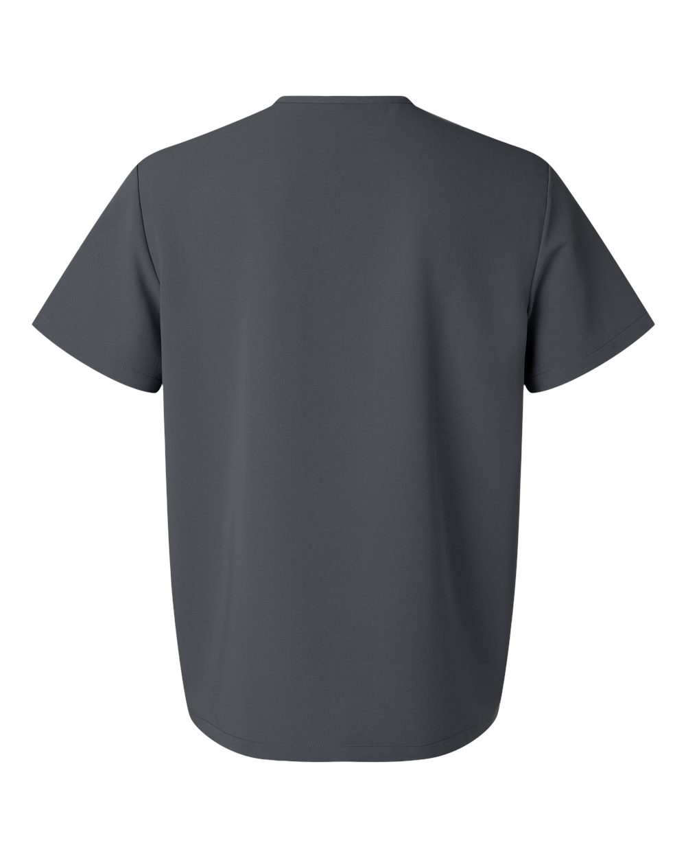 Men's Holmes Everyday 1-Pocket Scrub V-Neck Top - Back - B00045092 - Carbon Grey
