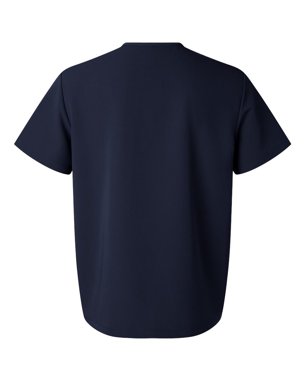 Men's Holmes Everyday 1-Pocket Scrub V-Neck Top - Back - B00045652 - Midnight Navy