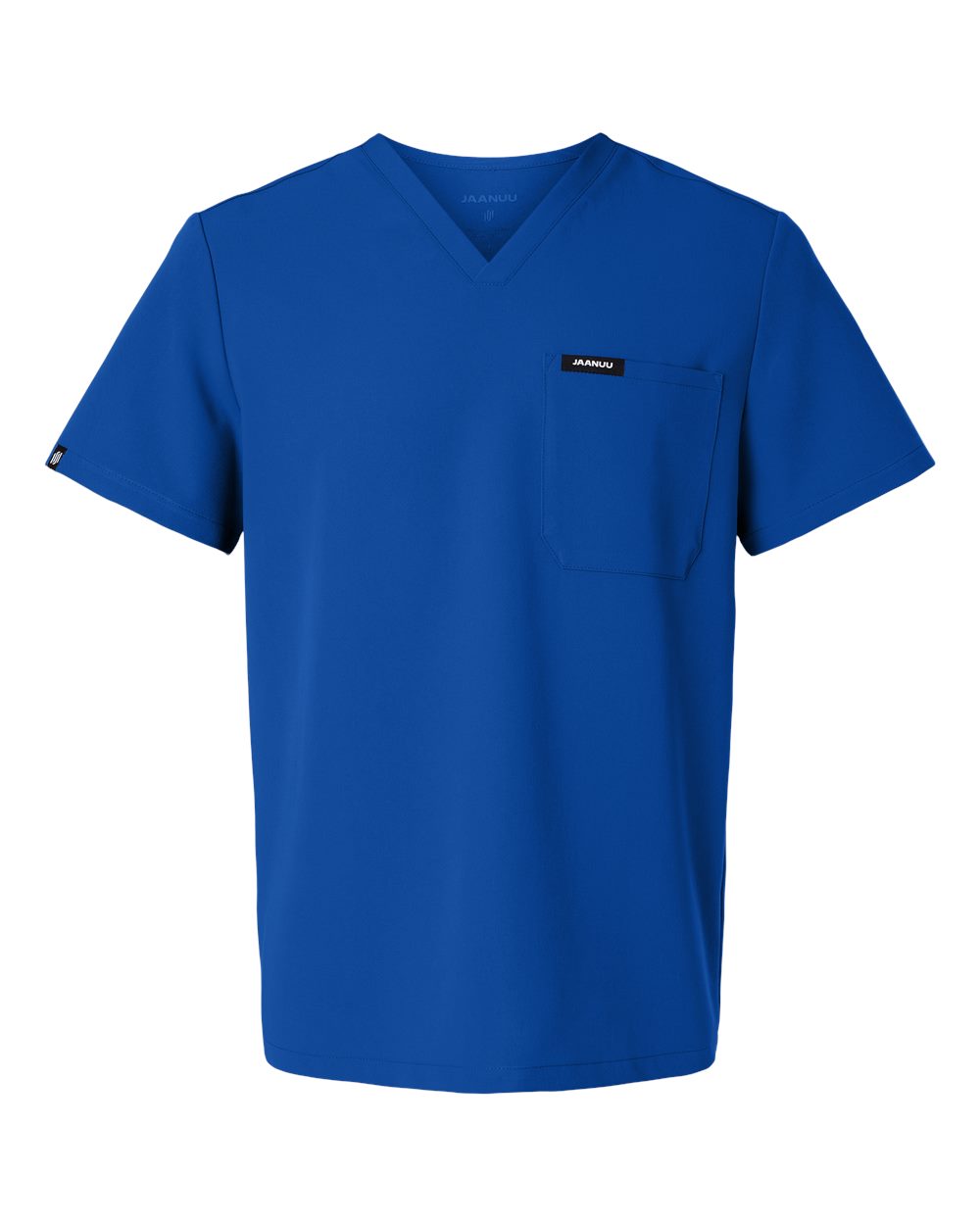 Men's Holmes Everyday 1-Pocket Scrub V-Neck Top - Front - B00045752 - Royal Blue