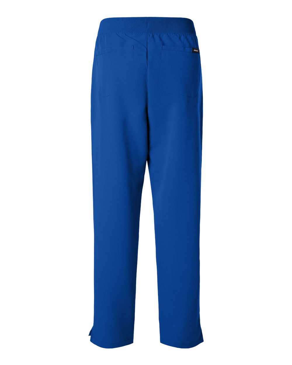 Women's Xenos Essential Knit-Waist Scrub Pants - Back - B00845751 - Royal Blue
