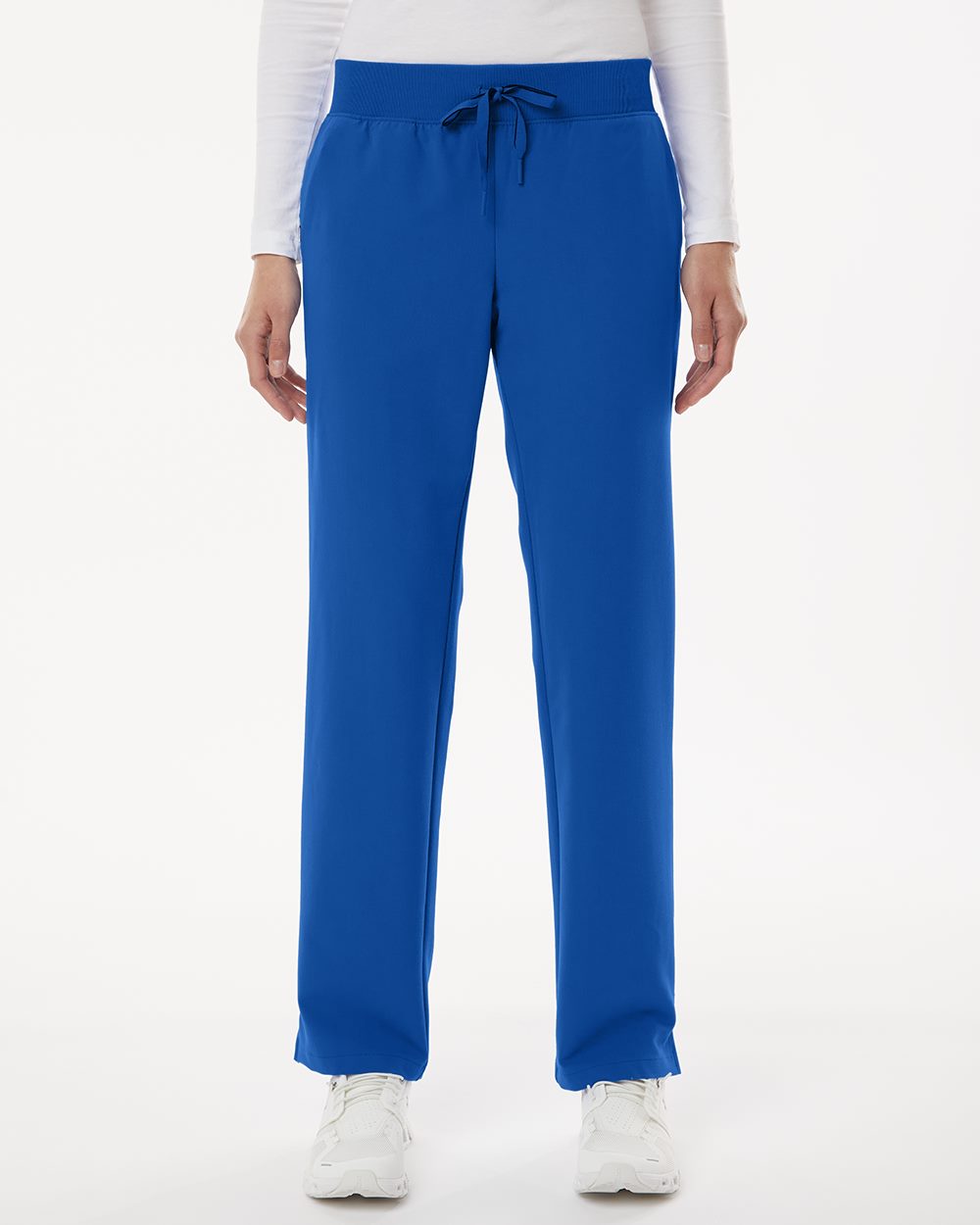 Women's Xenos Essential Knit-Waist Scrub Pants - styleImage