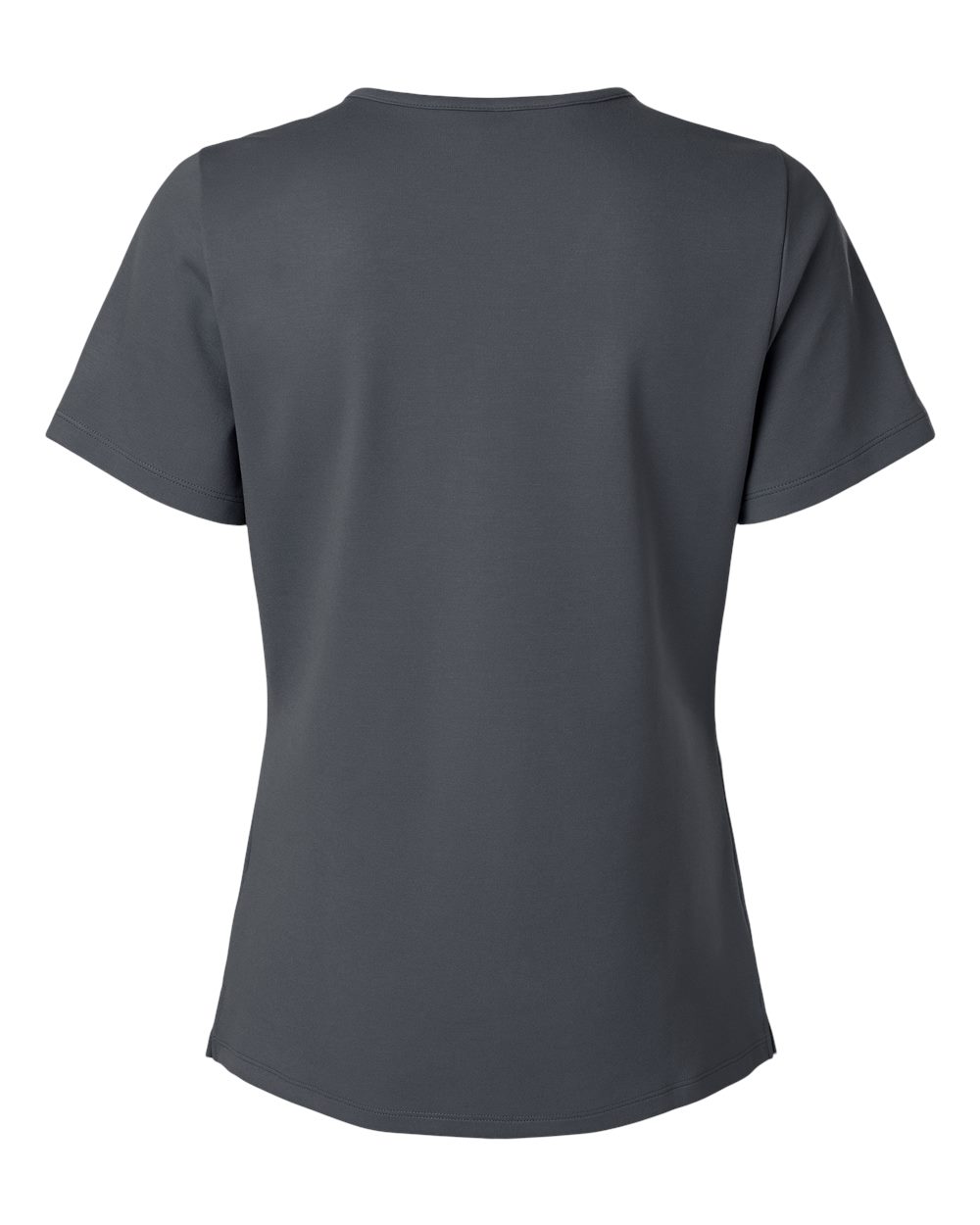 Women's Cesi Ultrasoft Scrub V-Neck Top - Back - B01145091 - Carbon Grey