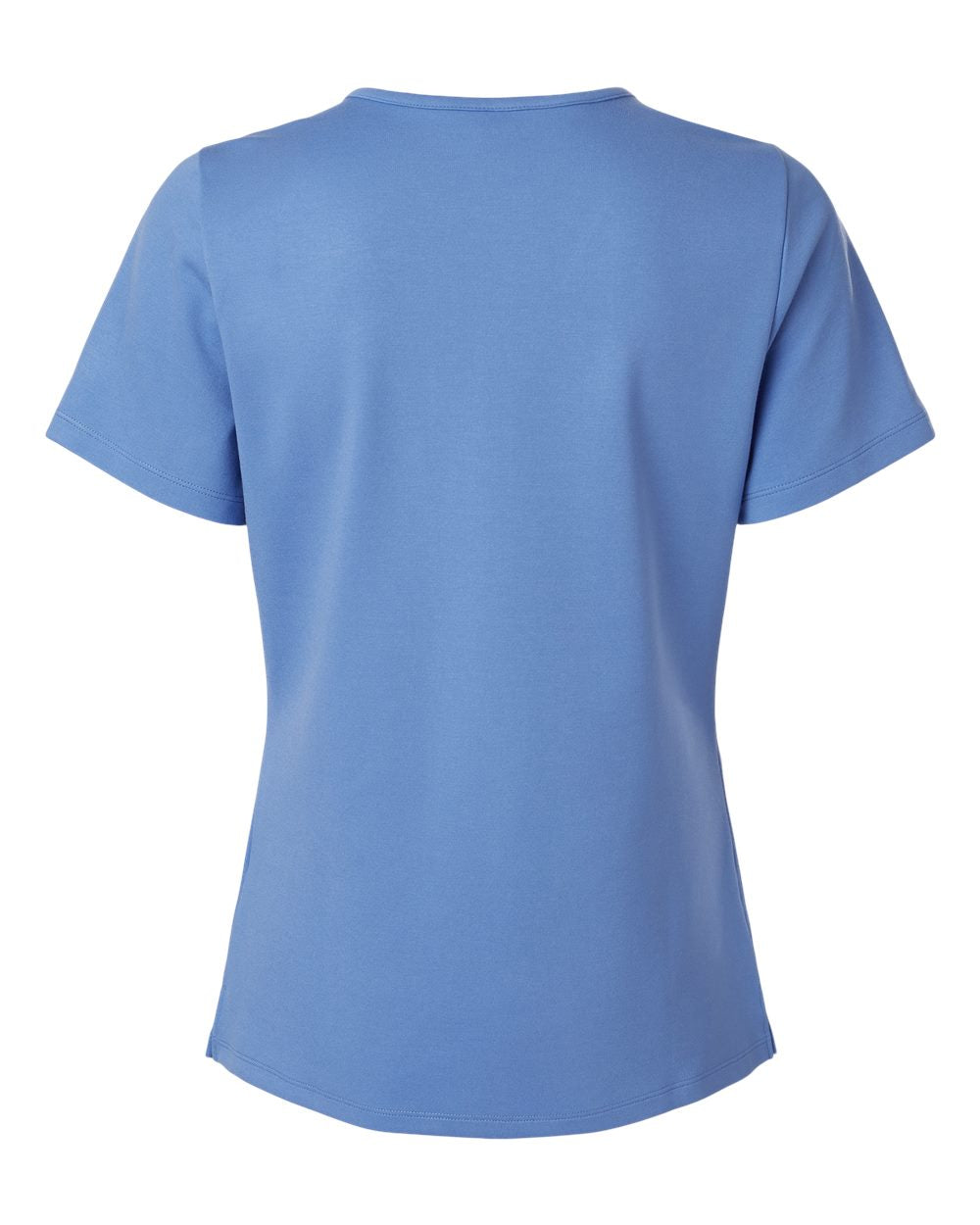 Women's Cesi Ultrasoft Scrub V-Neck Top - Back - B01145251 - Ceil Blue