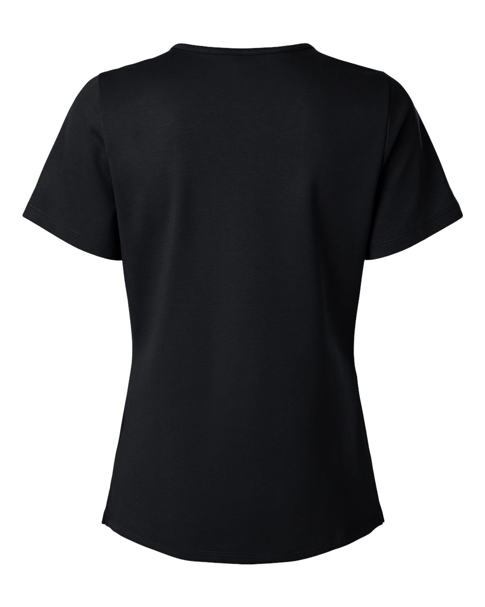 Women's Cesi Ultrasoft Scrub V-Neck Top - Back - B01145501 - Black