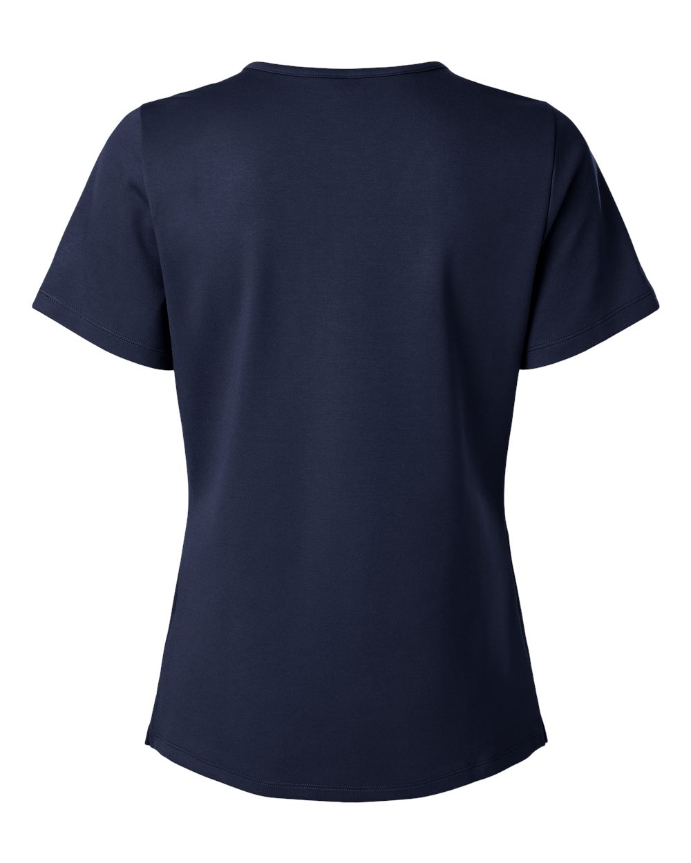 Women's Cesi Ultrasoft Scrub V-Neck Top - Back - B01145651 - Midnight Navy
