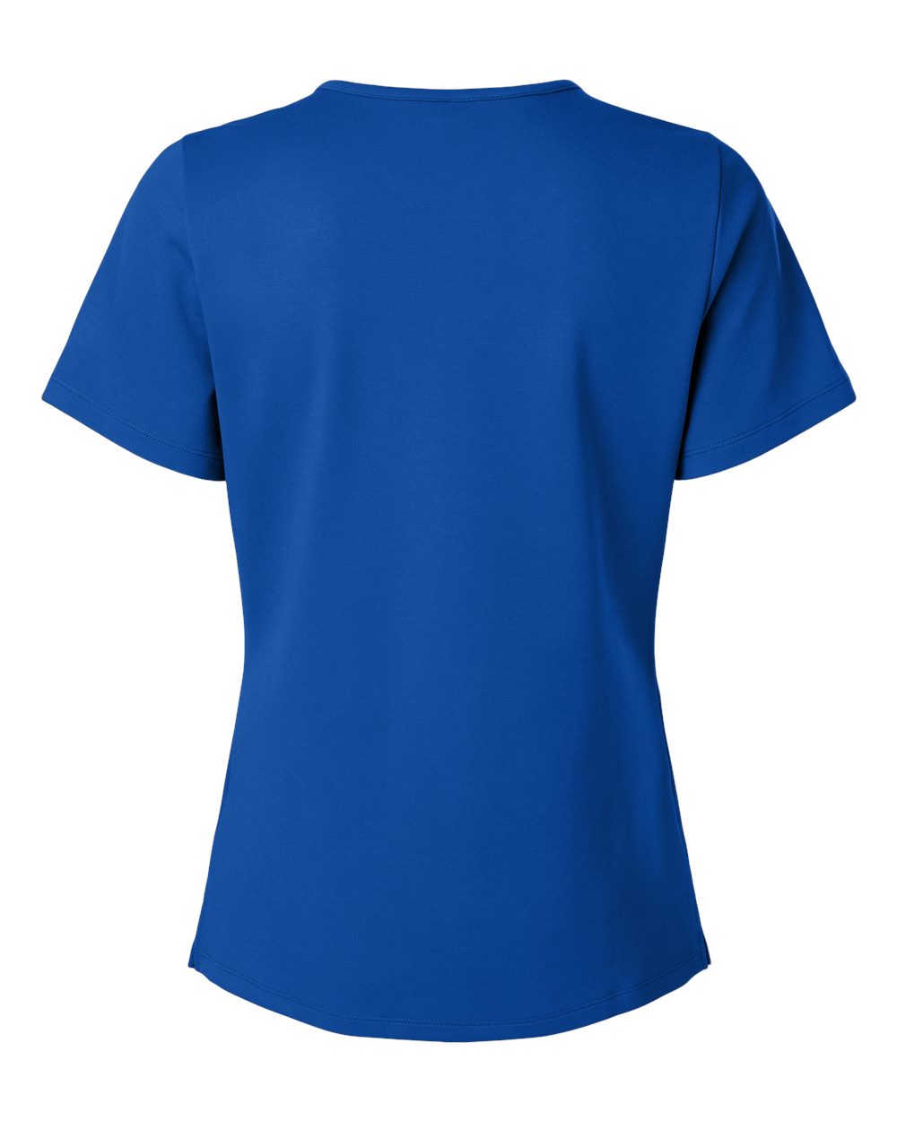 Women's Cesi Ultrasoft Scrub V-Neck Top - Back - B01145751 - Royal Blue
