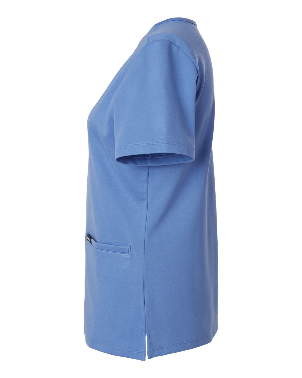 Women's Cesi Ultrasoft Scrub V-Neck Top - DirectSide - B01145251 - Ceil Blue