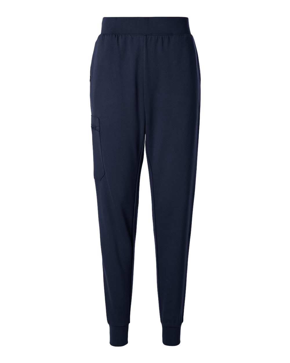 Women's Rubi Ultrasoft Scrub Joggers - Front - B01245651 - Midnight Navy