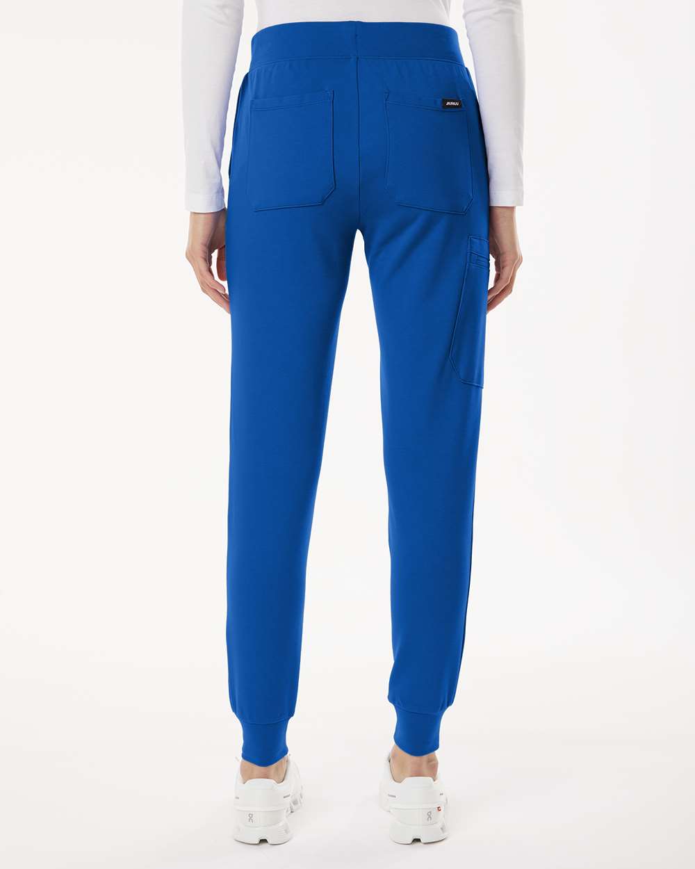 Women's Rubi Ultrasoft Scrub Joggers - OnModelBack - B01245751 - Royal Blue