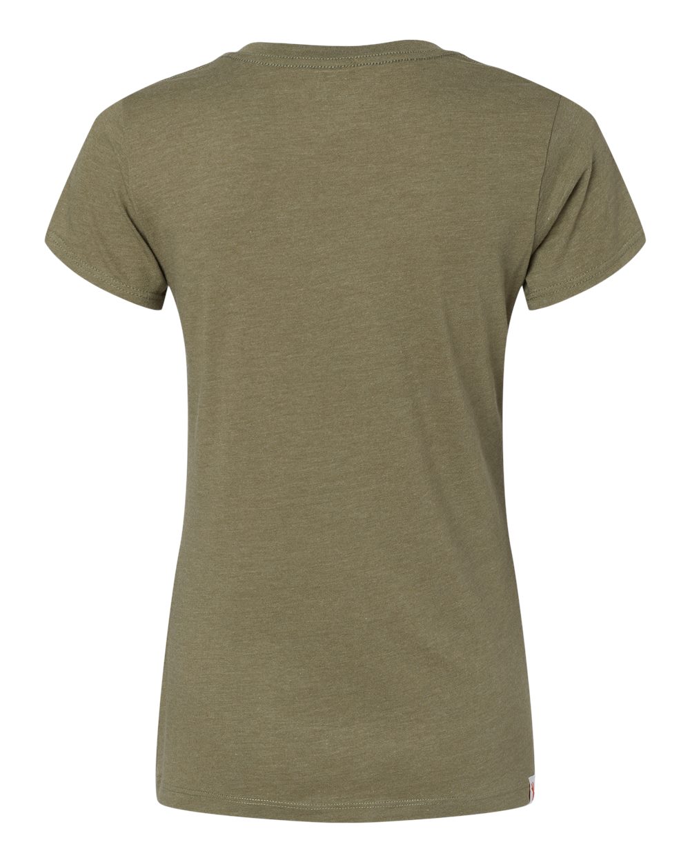 Women's RecycledSoft™ V-Neck T-Shirt - Back - B10462623 - Moss