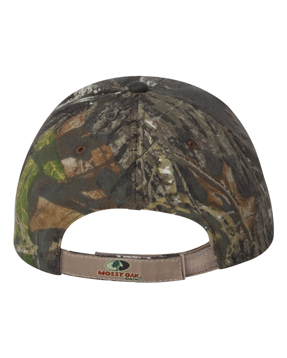 Licensed Camo Hook-and-Loop Cap - Back - B24395620 - Mossy Oak BreakUp