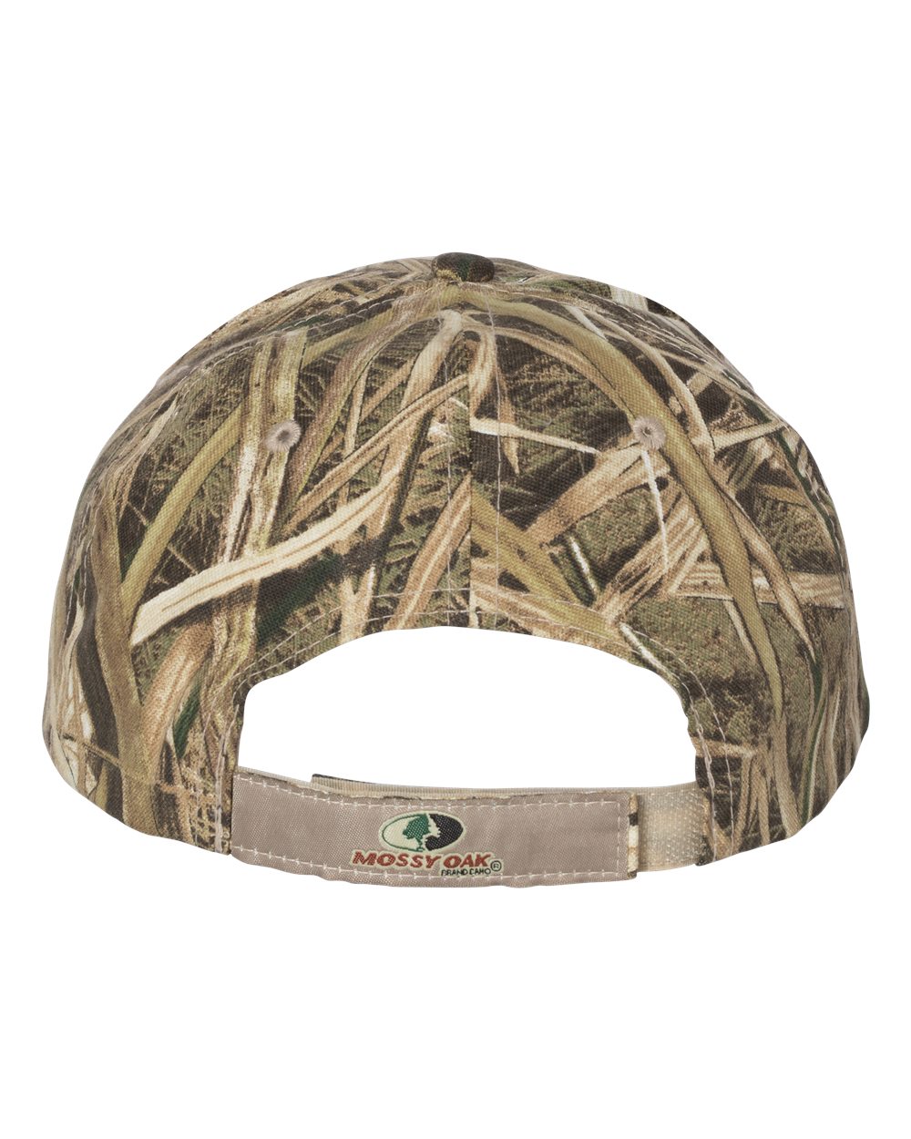 Licensed Camo Hook-and-Loop Cap - Back - B24395630 - Mossy Oak Shadow Grass