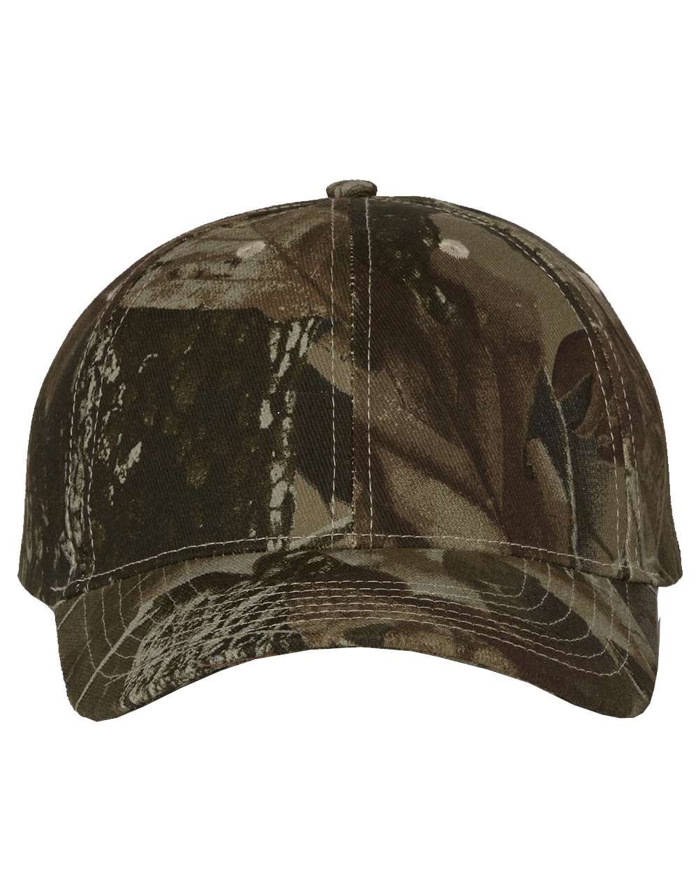 Licensed Camo Hook-and-Loop Cap - Front - B24395010 - Realtree Hardwood HD