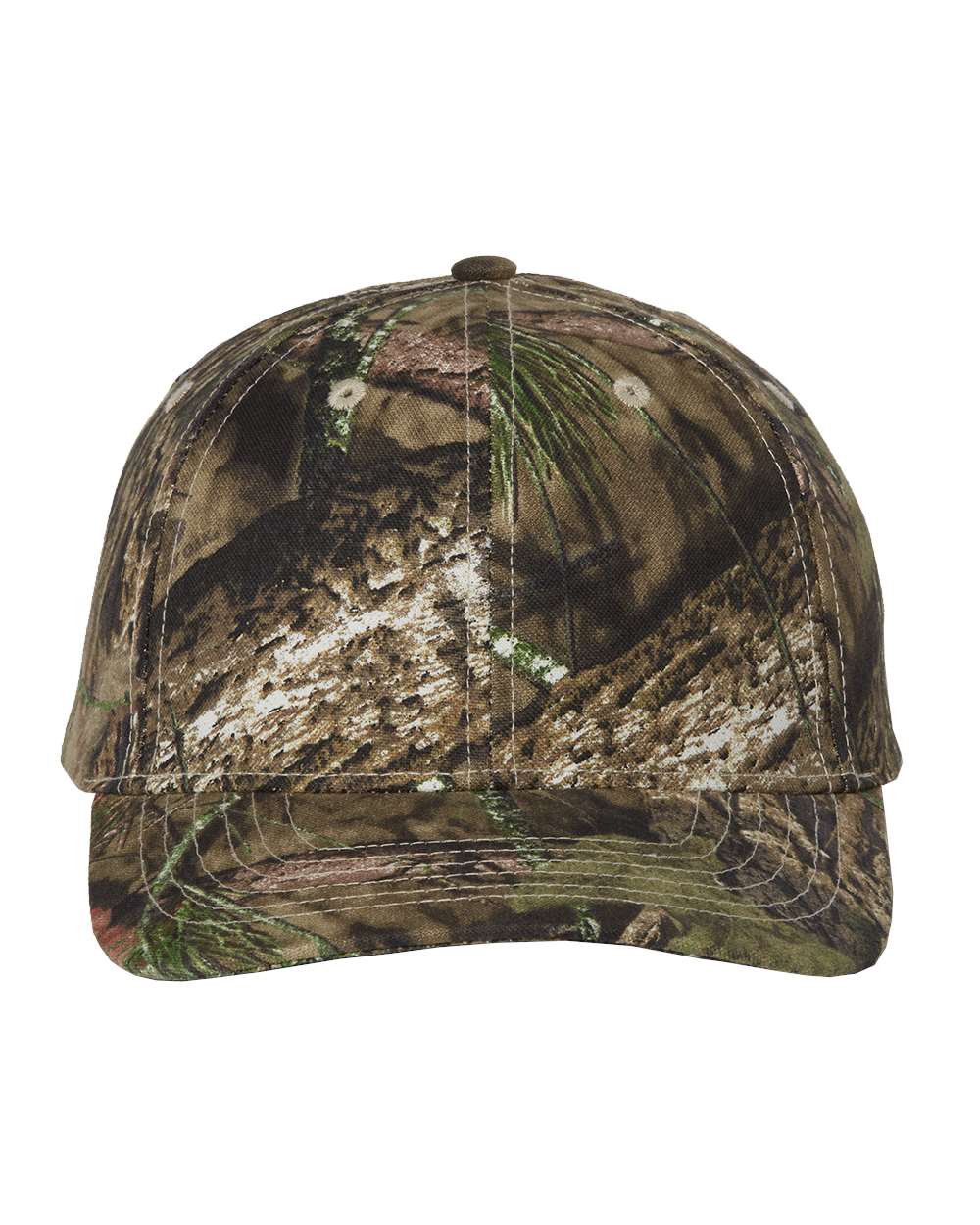 Licensed Camo Hook-and-Loop Cap - Front - B24395930 - Mossy Oak Country