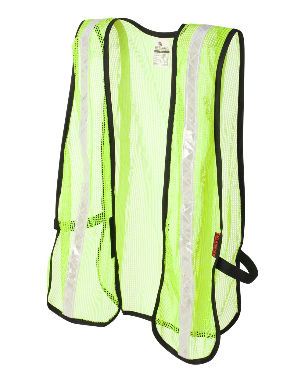 Unisex P-Series Mesh Vest - Side - B87229180 - Lime/ White (PL-V18)