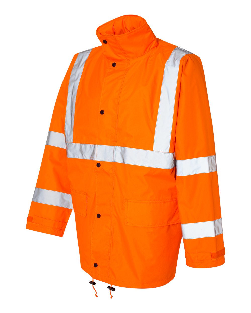 Unisex Economy Full Rainsuit - Side - B88129663 - Orange