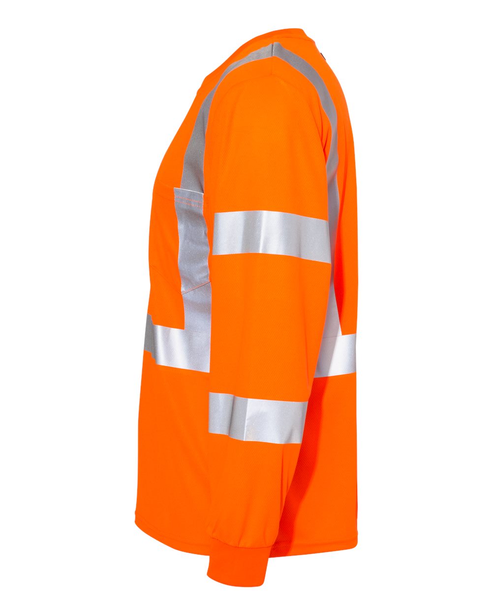 Unisex Long Sleeve Class 3 T-Shirt - DirectSide - B87929664 - Orange