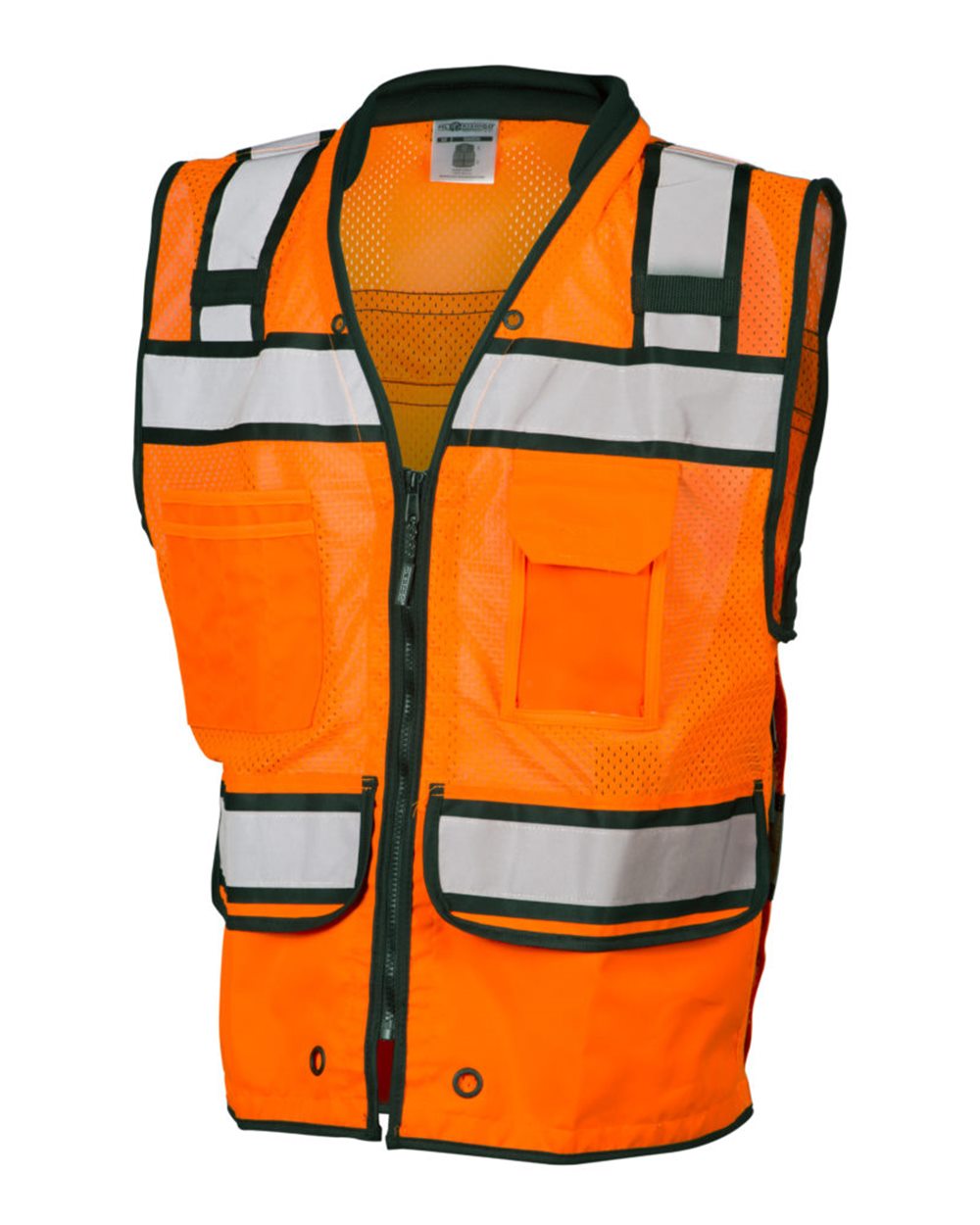 Unisex High-Performance Surveyors Vest - Side - B64429663 - Orange