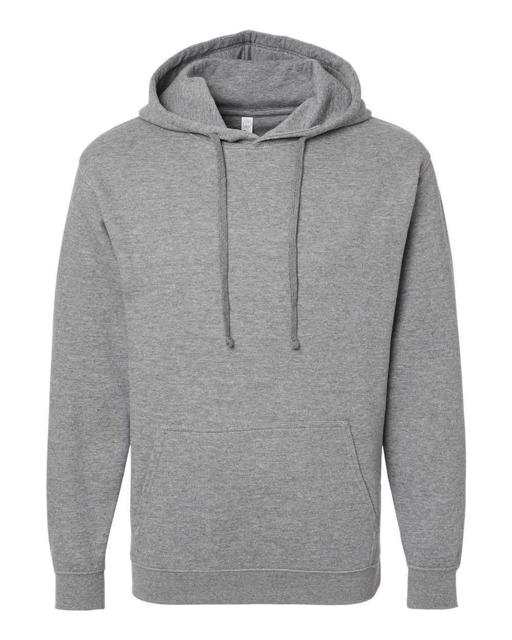 Unisex Elevated Fleece Hoodie Sweatshirt - Front - B06538133 - Granite Heather