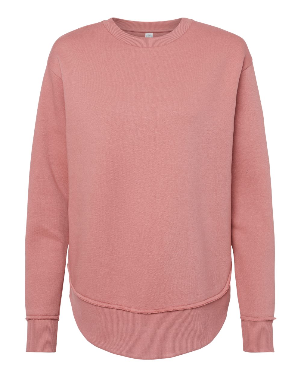 Women's Weekend Fleece Crewneck Sweatshirt - Front - B07038273 - Mauvelous