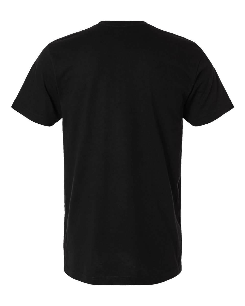 Unisex Eco Jersey Tee - Back - B08738503 - Black