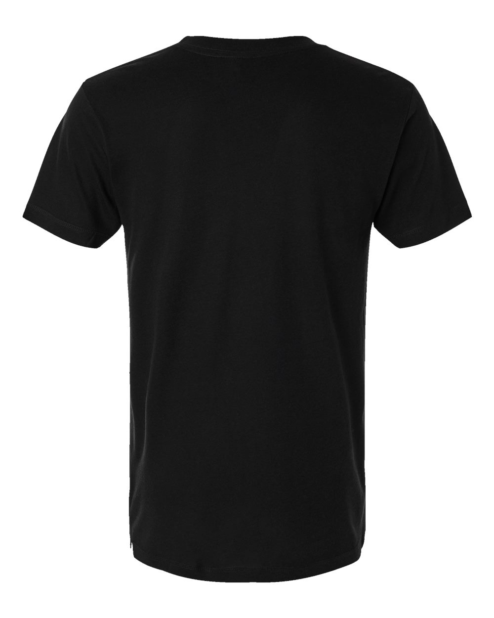 Unisex Bamboo Tee - Back - B08838503 - Black