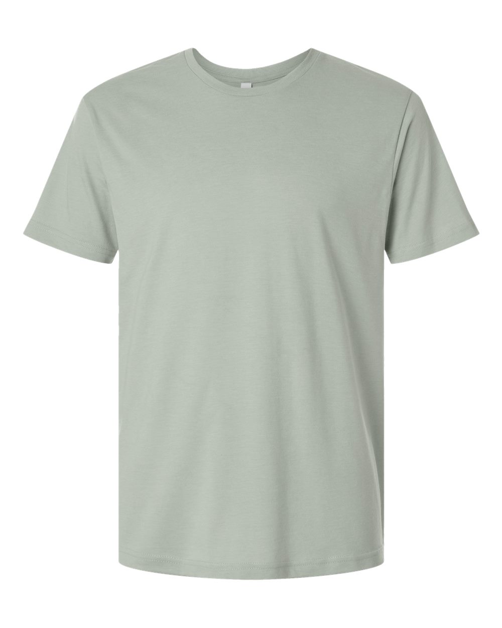 Unisex Bamboo Tee - Front - B08838113 - Eucalyptus