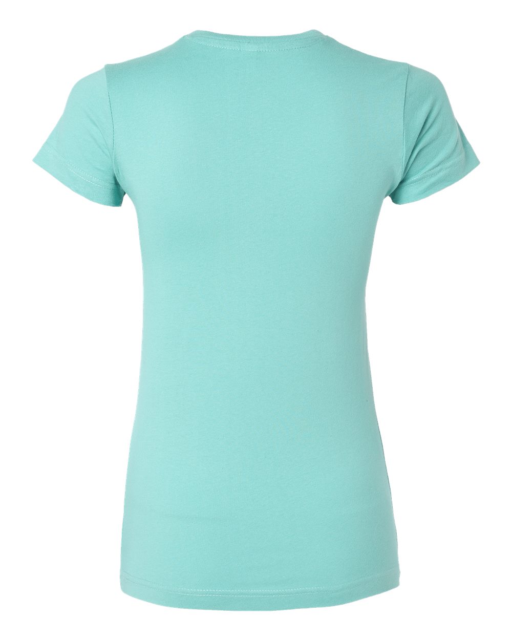 Women's Fitted Fine Jersey Tee - Back - B50338383 - Chill