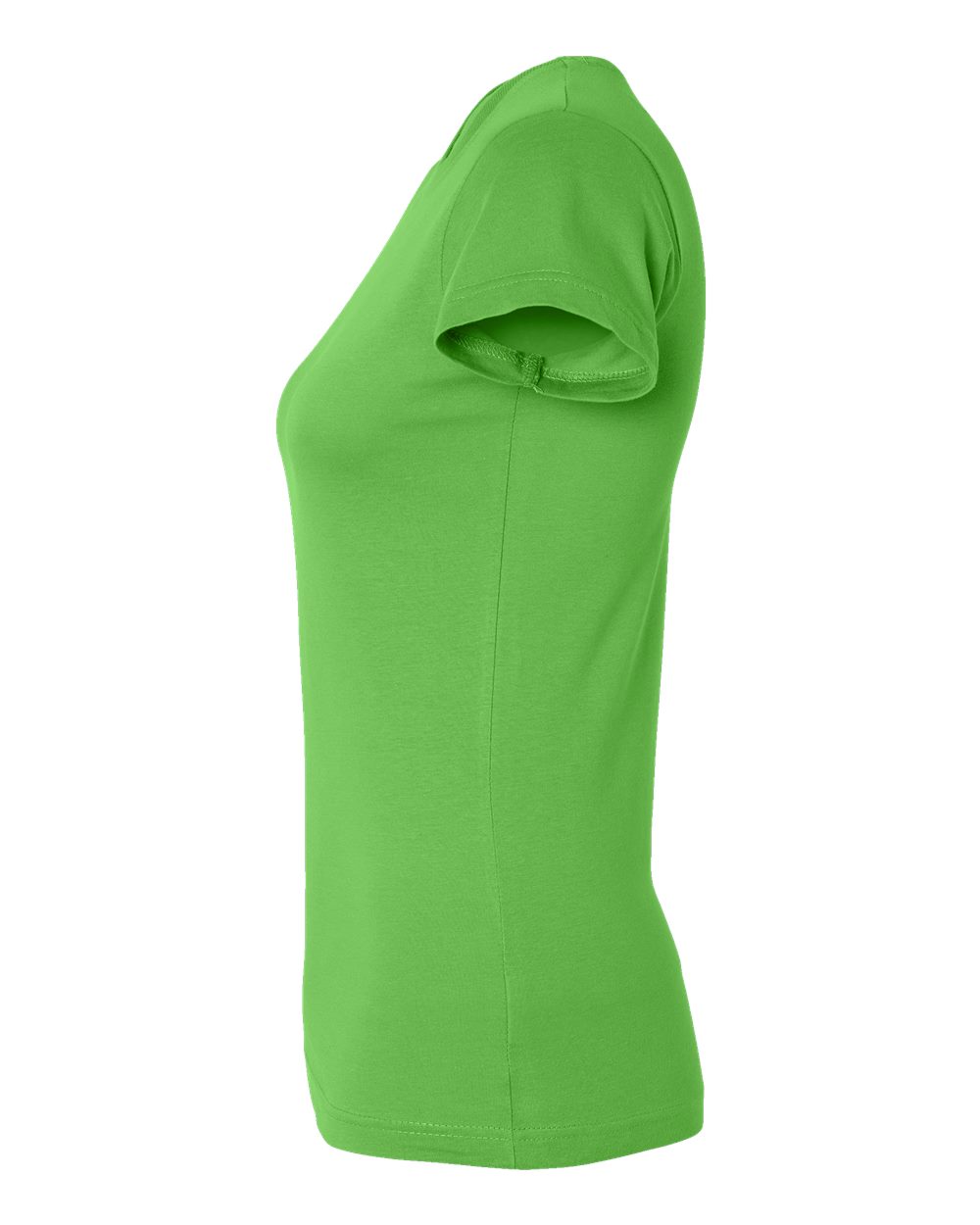 Women's Fitted Fine Jersey Tee - DirectSide - B50338163 - Apple