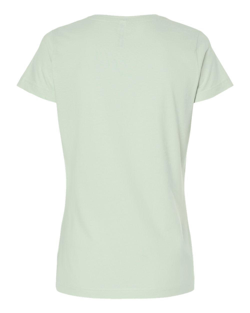 Women's Fine Jersey Tee - Back - B87238162 - Honeydew