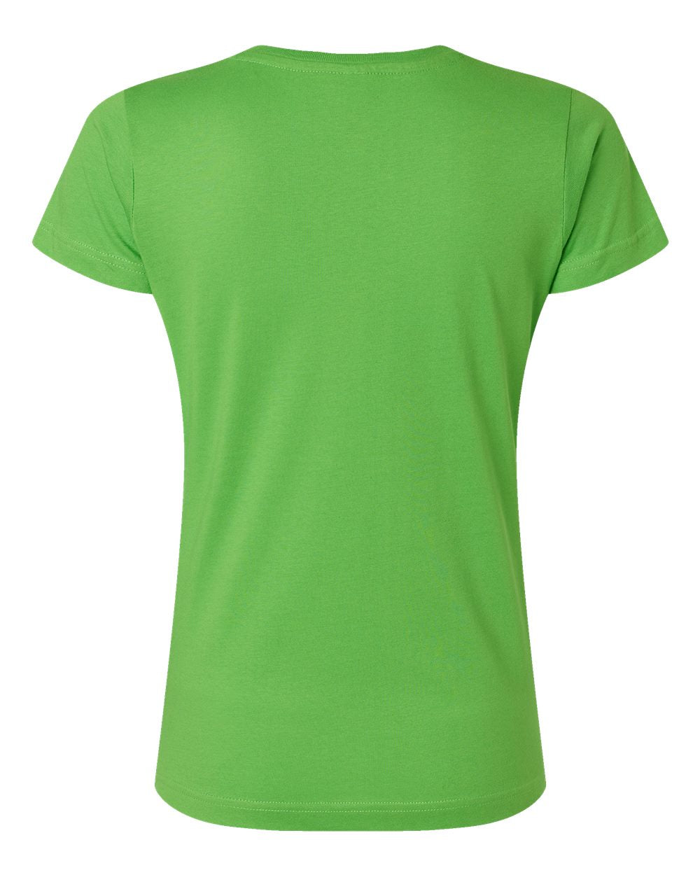 Women's Fine Jersey Tee - Back - B87238192 - Apple